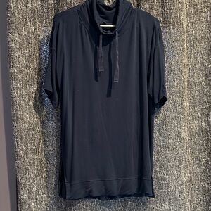 Lou & Grey Midnight Blue Short Sleeve Top